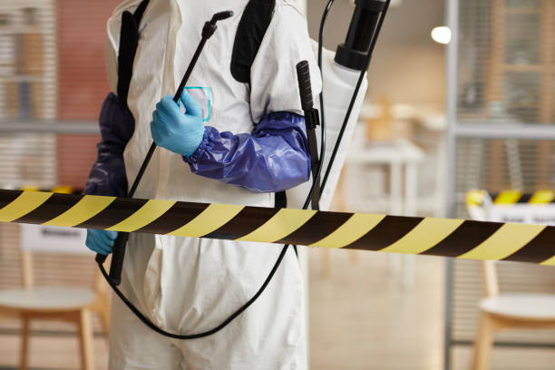 Professional Crime Scene Cleanup technician working in Woodland, MI